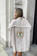 Women's Lightweight Bohemian Oversized Blouse Summer Top