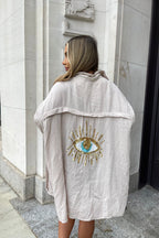 Women's Lightweight Bohemian Oversized Blouse Summer Top