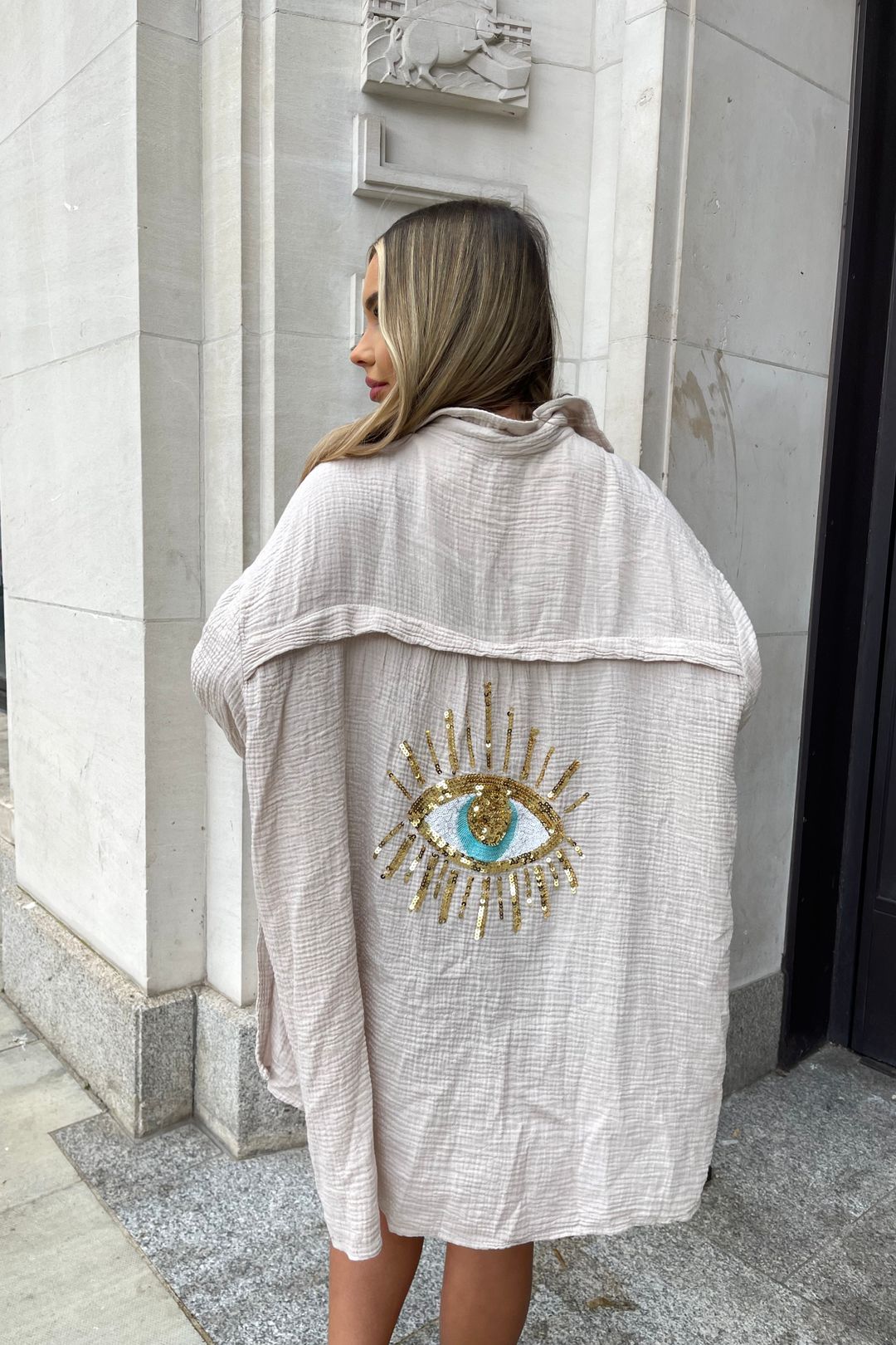 Women's Lightweight Bohemian Oversized Blouse Summer Top
