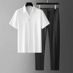 Men's 2 Piece Set Lightweight Casual Matching Outfit