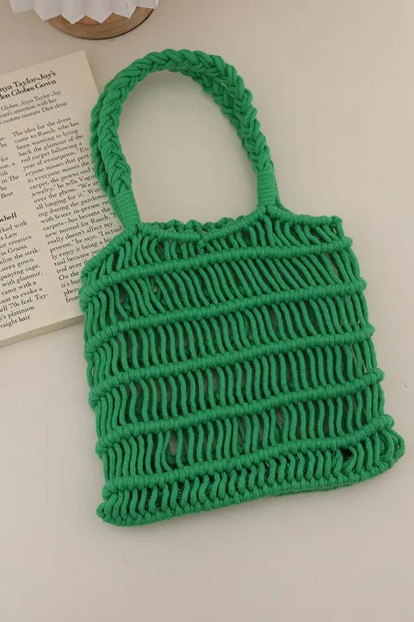 Women's Woven Tote Bag Spacious Everyday Shoulder Bag