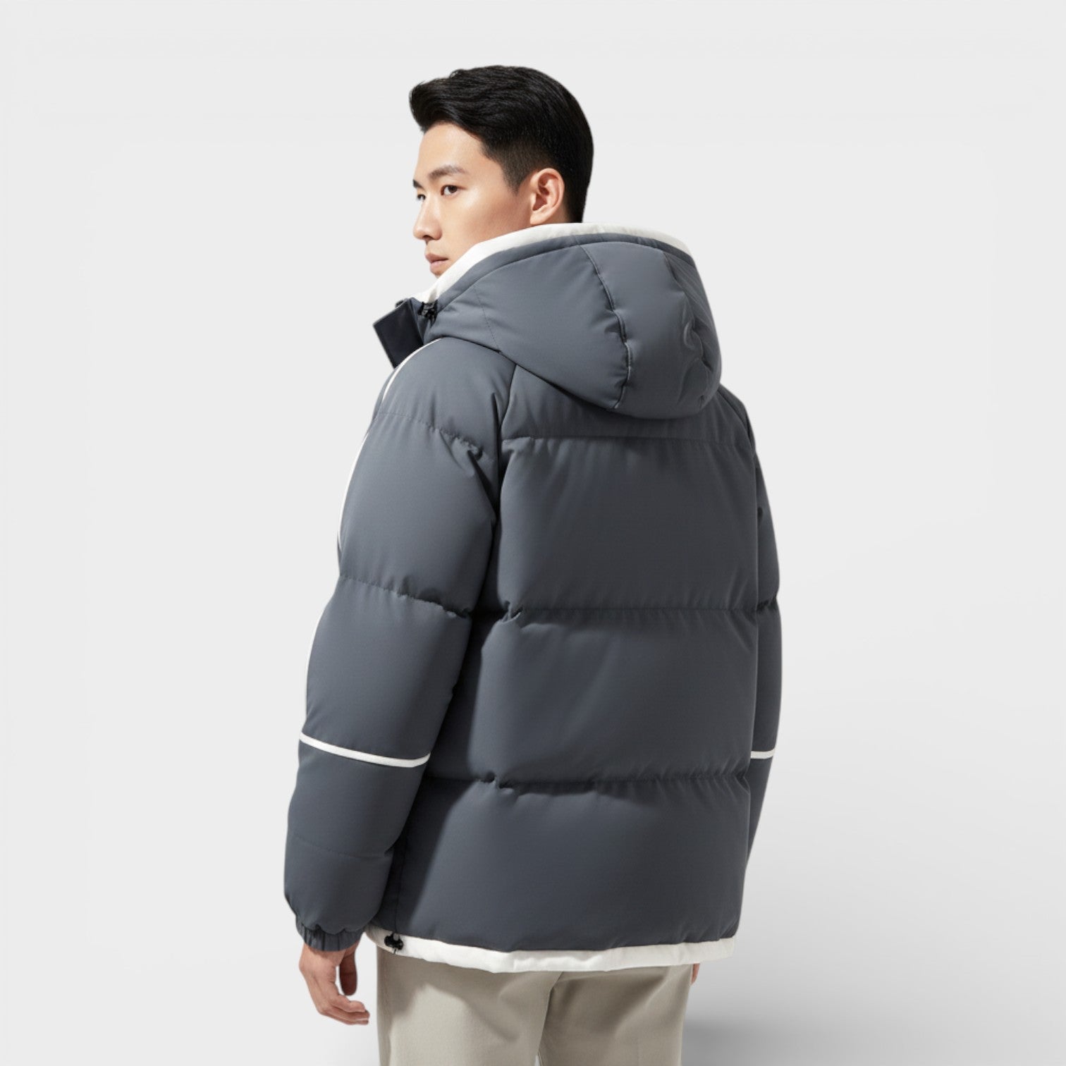 Puffer Parka Men’s Premium Insulated Classic Winter Style