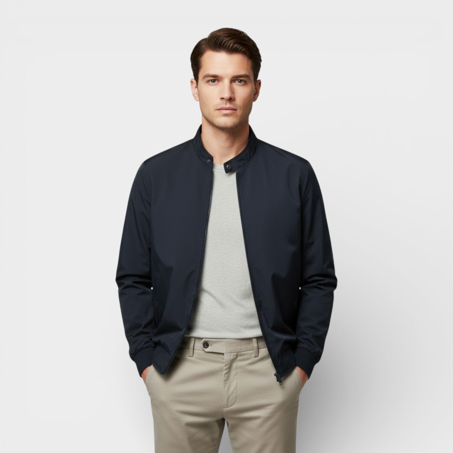 Lightweight Jacket Men’s Premium Breathable Classic Timeless Fit