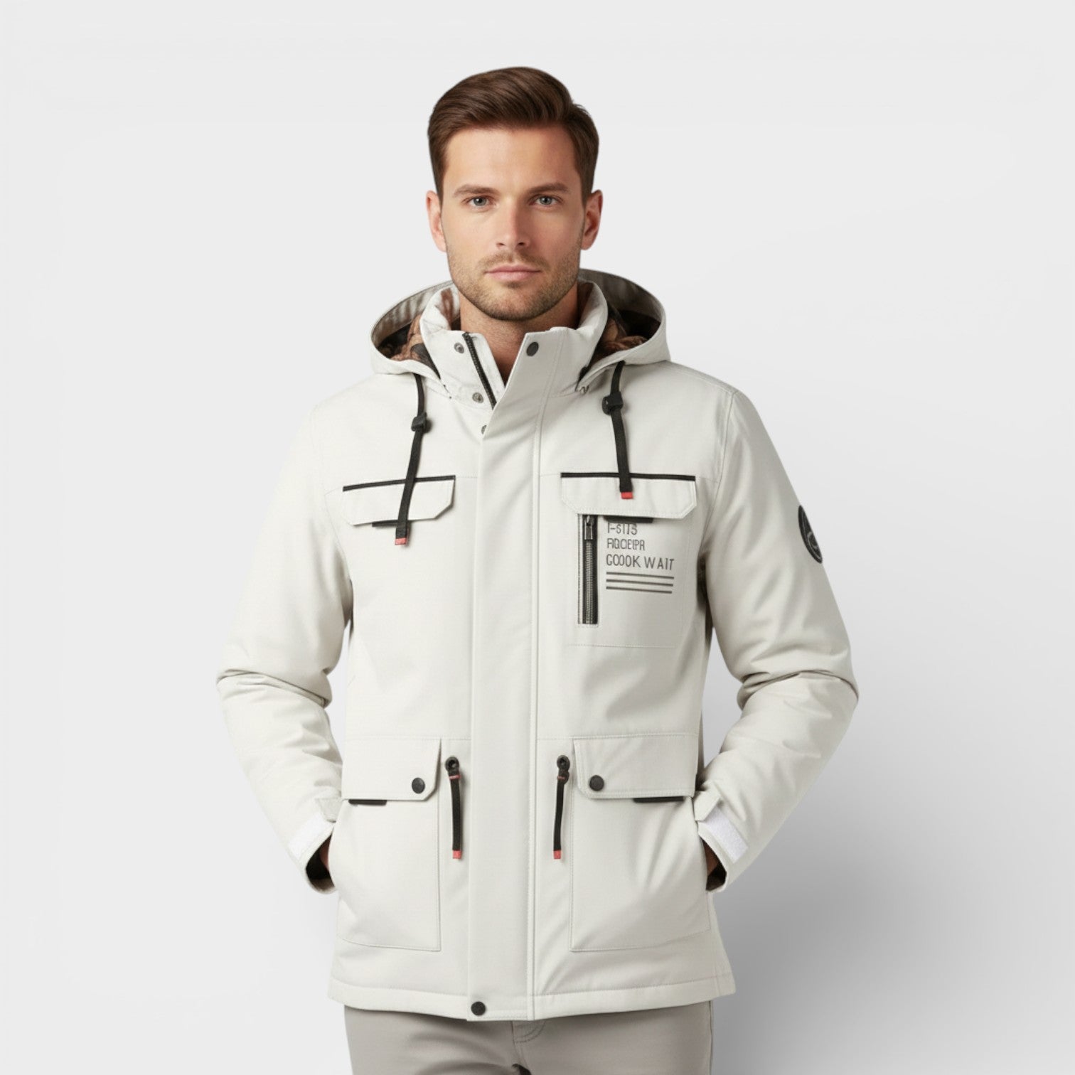 Men’s Insulated Down Jacket Waterproof Everyday Winter Protection