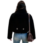 Women’s Cropped Jacket Structured Classic Fit