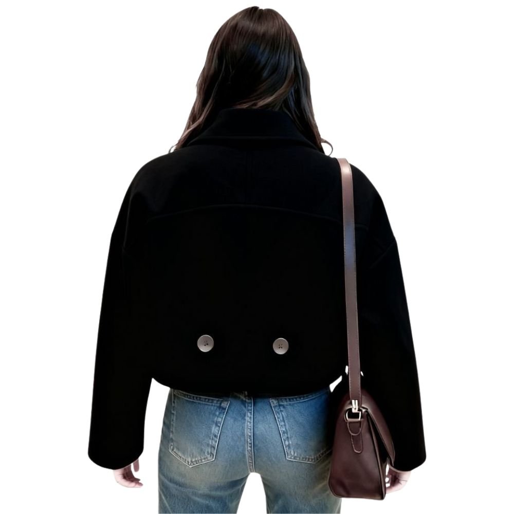 Women’s Cropped Jacket Structured Classic Fit