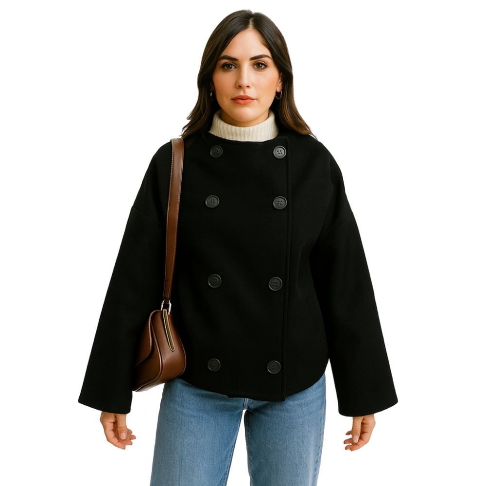 Women’s Cropped Jacket Structured Classic Fit
