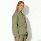 Women’s Quilted Liner Jacket Lightweight Classic Fit