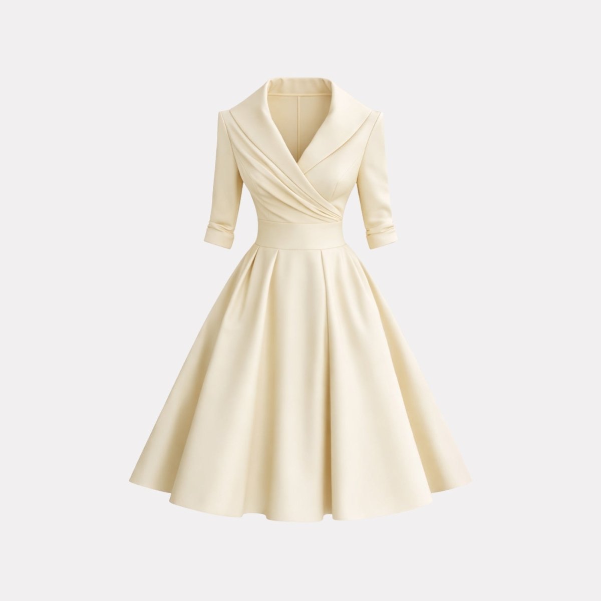 Women's Elegant Dress Timeless Occasion Midi Dress