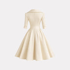 Women's Elegant Dress Timeless Occasion Midi Dress