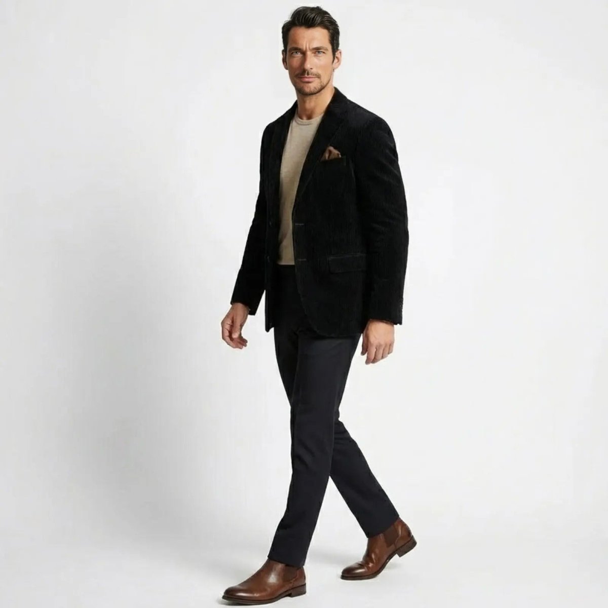 Men’s Corduroy Blazer Tailored Classic Fit
