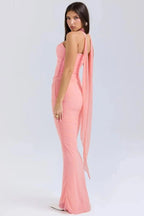 Women’s Strapless Mesh Corset Mini Dress Elegant Bodycon Fit