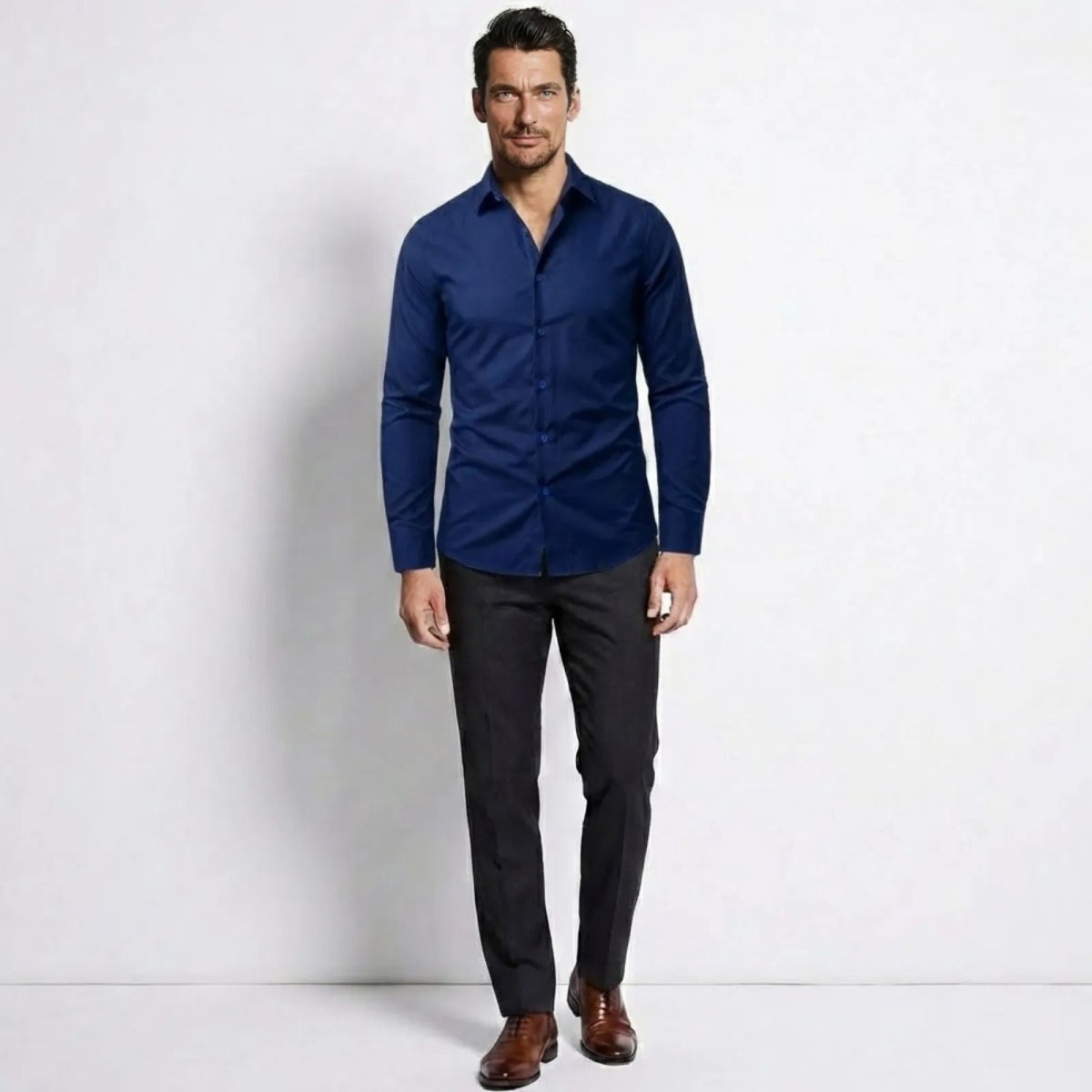 Men’s Tailored Dress Shirt Premium Classic Fit