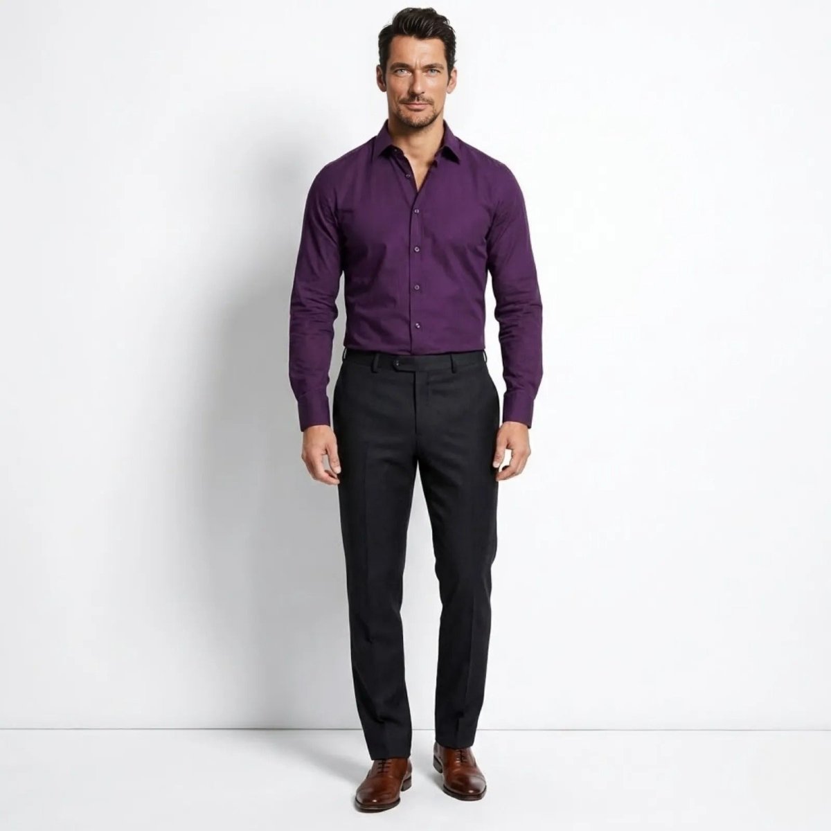 Men’s Tailored Dress Shirt Premium Classic Fit