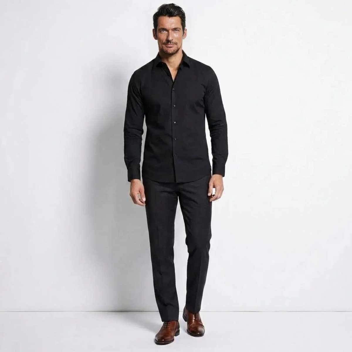 Men’s Tailored Dress Shirt Premium Classic Fit