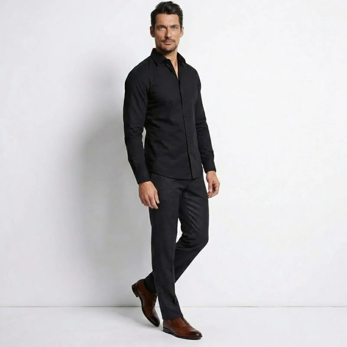 Men’s Tailored Dress Shirt Premium Classic Fit