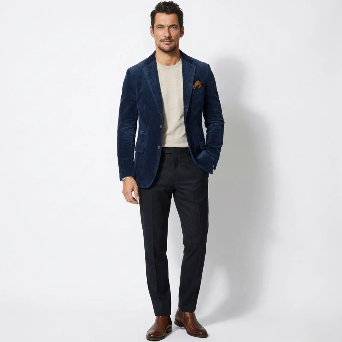 Men’s Corduroy Blazer Tailored Classic Fit