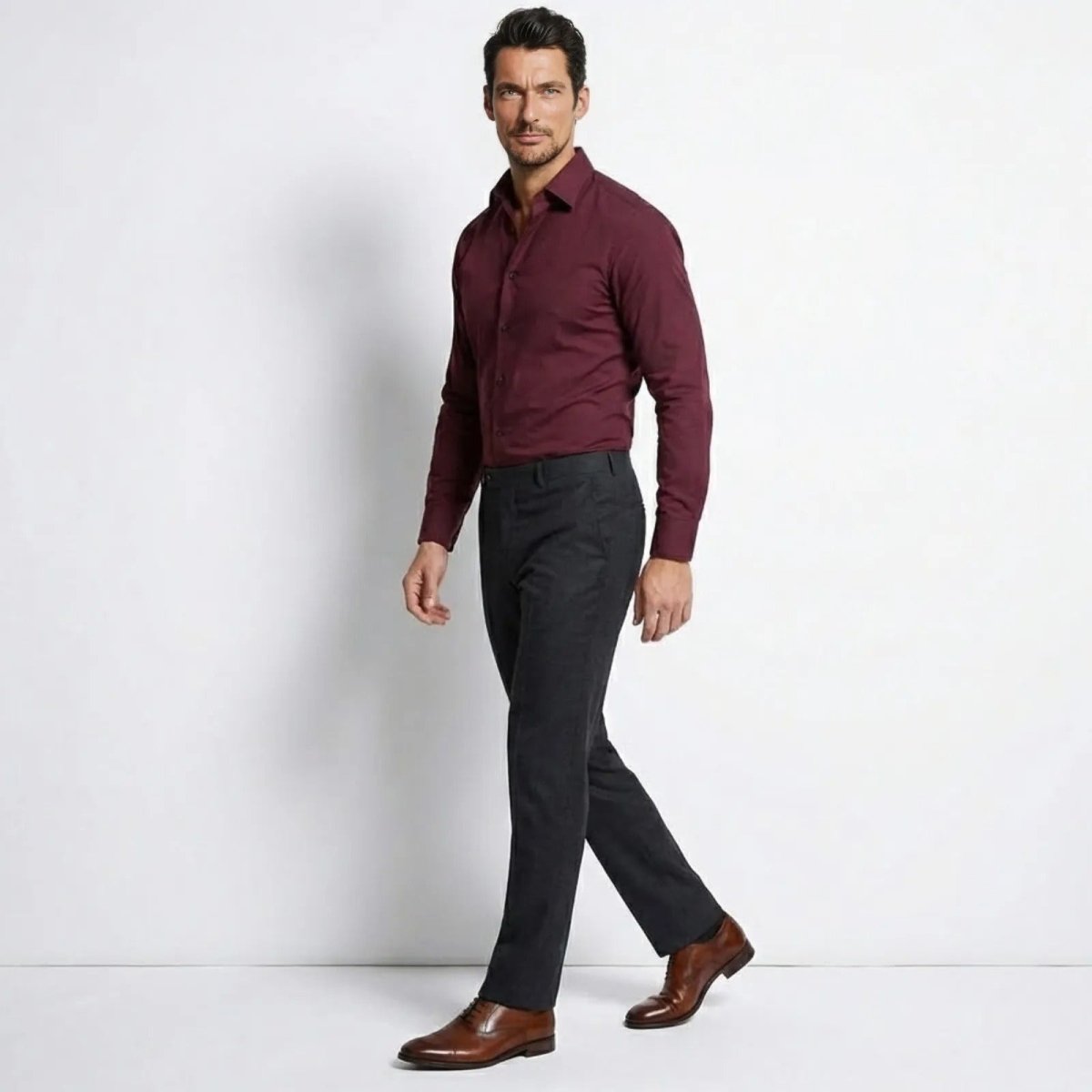 Men’s Tailored Dress Shirt Premium Classic Fit
