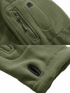 Men's Fleece Outdoor Jacket Warm Comfortable Hiking Coat