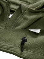 Men's Fleece Outdoor Jacket Warm Comfortable Hiking Coat