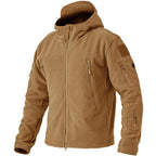 Men's Fleece Outdoor Jacket Warm Comfortable Hiking Coat
