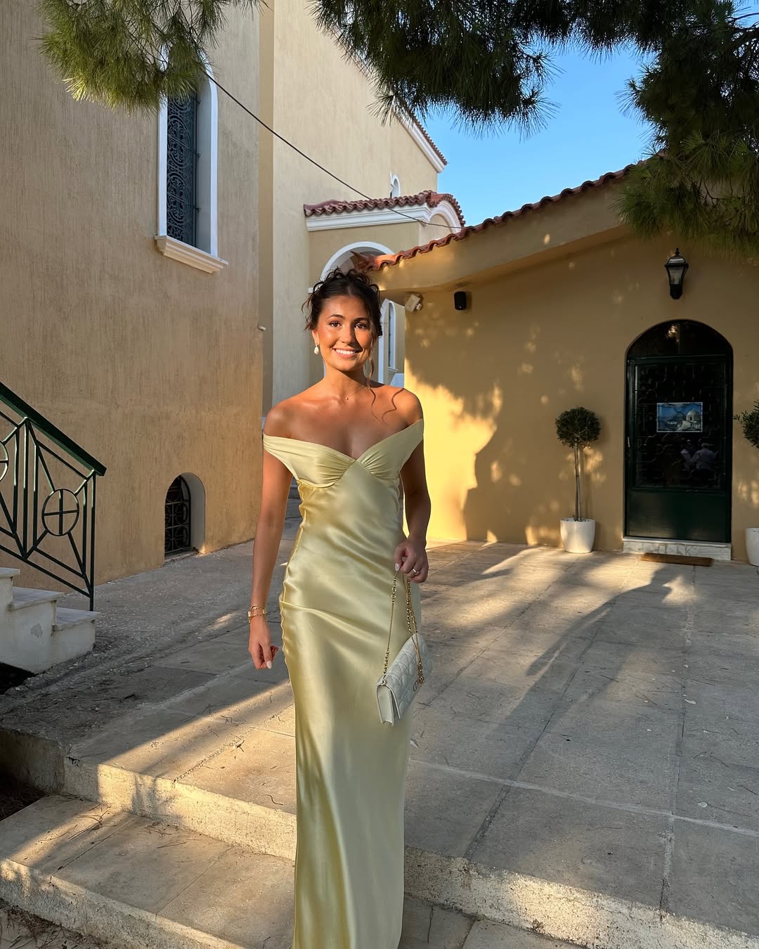 Women's Backless Satin Maxi Dress Full Length Evening Wear