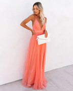 Women's Elegant Maxi Dress Flattering Comfort Casual Wear
