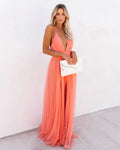 Women's Elegant Maxi Dress Flattering Comfort Casual Wear