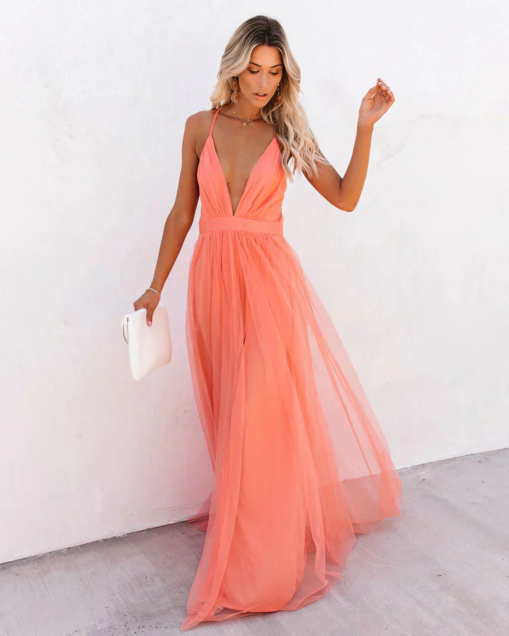 Women's Elegant Maxi Dress Flattering Comfort Casual Wear