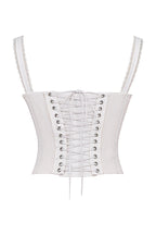 Women's Elegant Lace Corset Top Laced Bustier Shirt