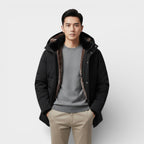 Outdoor Jacket Men’s Fleece-Lined Thermal Cold Weather Layer