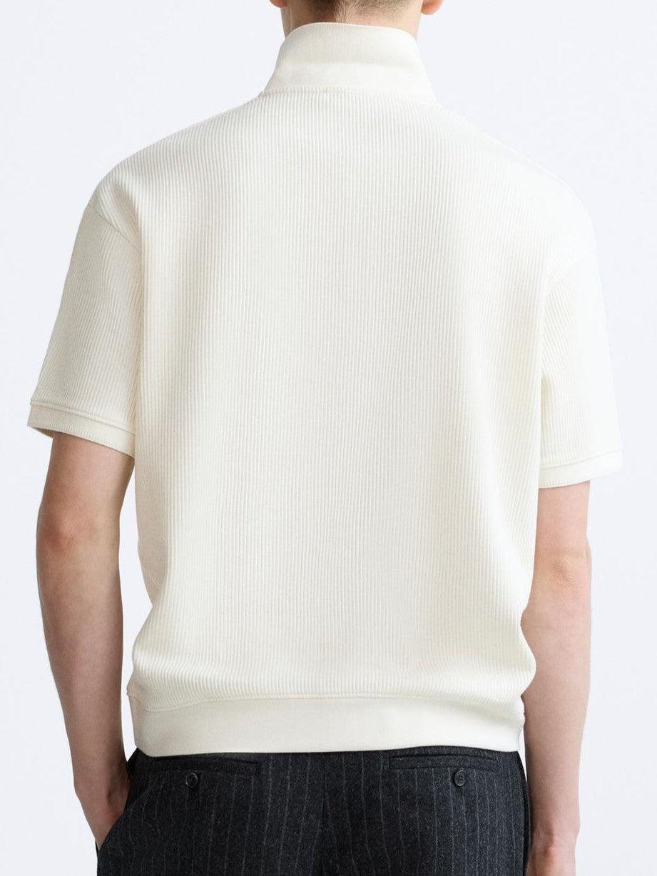 Men's Breathable Cotton Blend Polo Shirt Casual Summer Top
