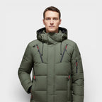 Winter Jacket Men’s Insulated Extreme Warmth Hooded Protection