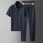 Men's 2 Piece Set Lightweight Casual Matching Outfit