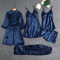 Women's Satin Pajama Set Lightweight Luxury Sleepwear
