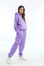 Women’s Tracksuit Set Relaxed Hoodie Joggers Comfort Fit