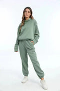 Women’s Tracksuit Set Relaxed Hoodie Joggers Comfort Fit